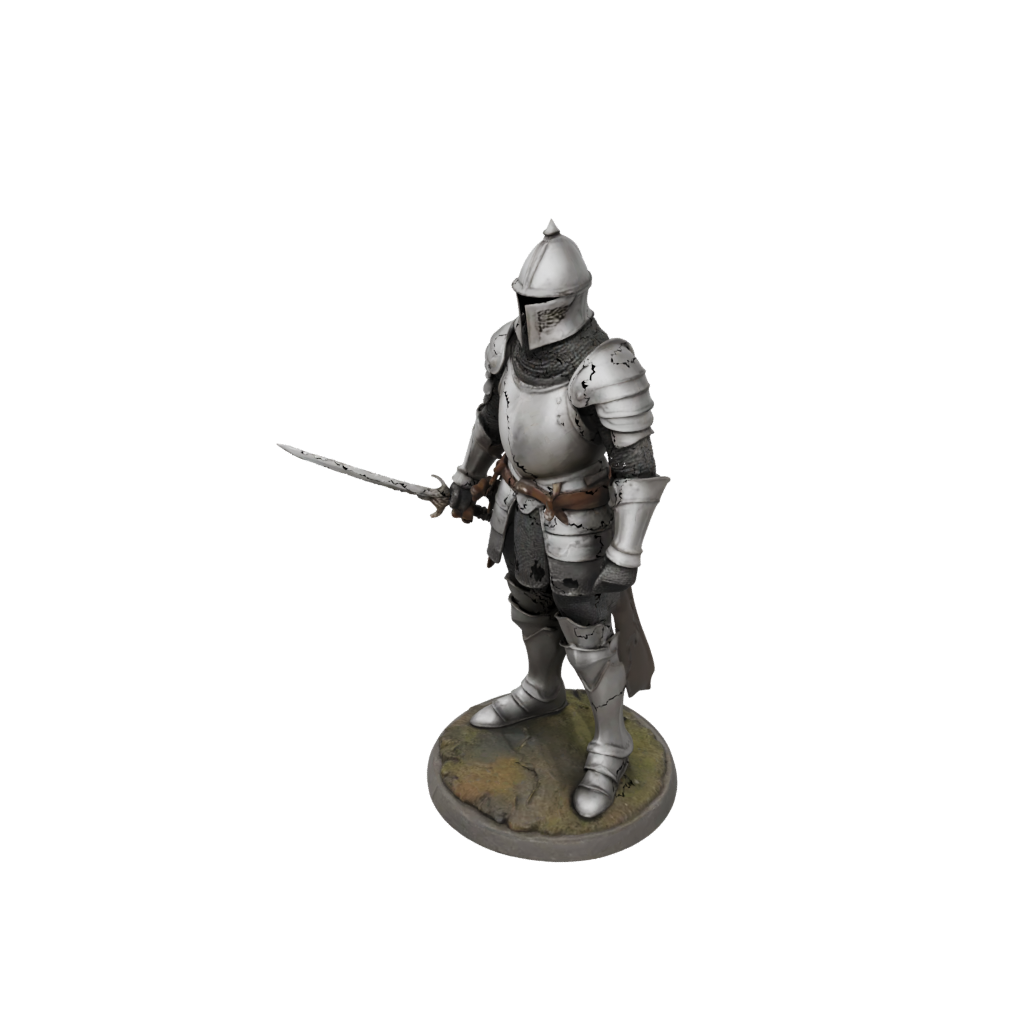 Knight In Full Plate Armor