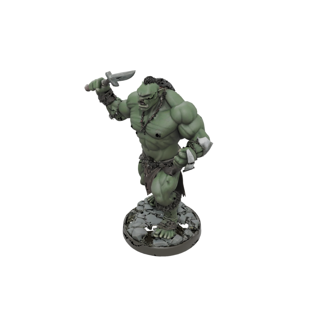 Orc Brute With Cleaver