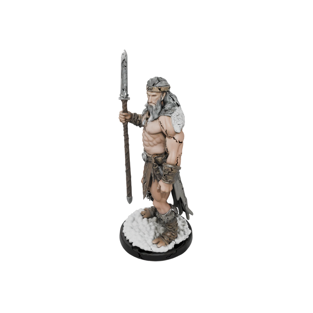 Holiday Barbarian With Greatsword