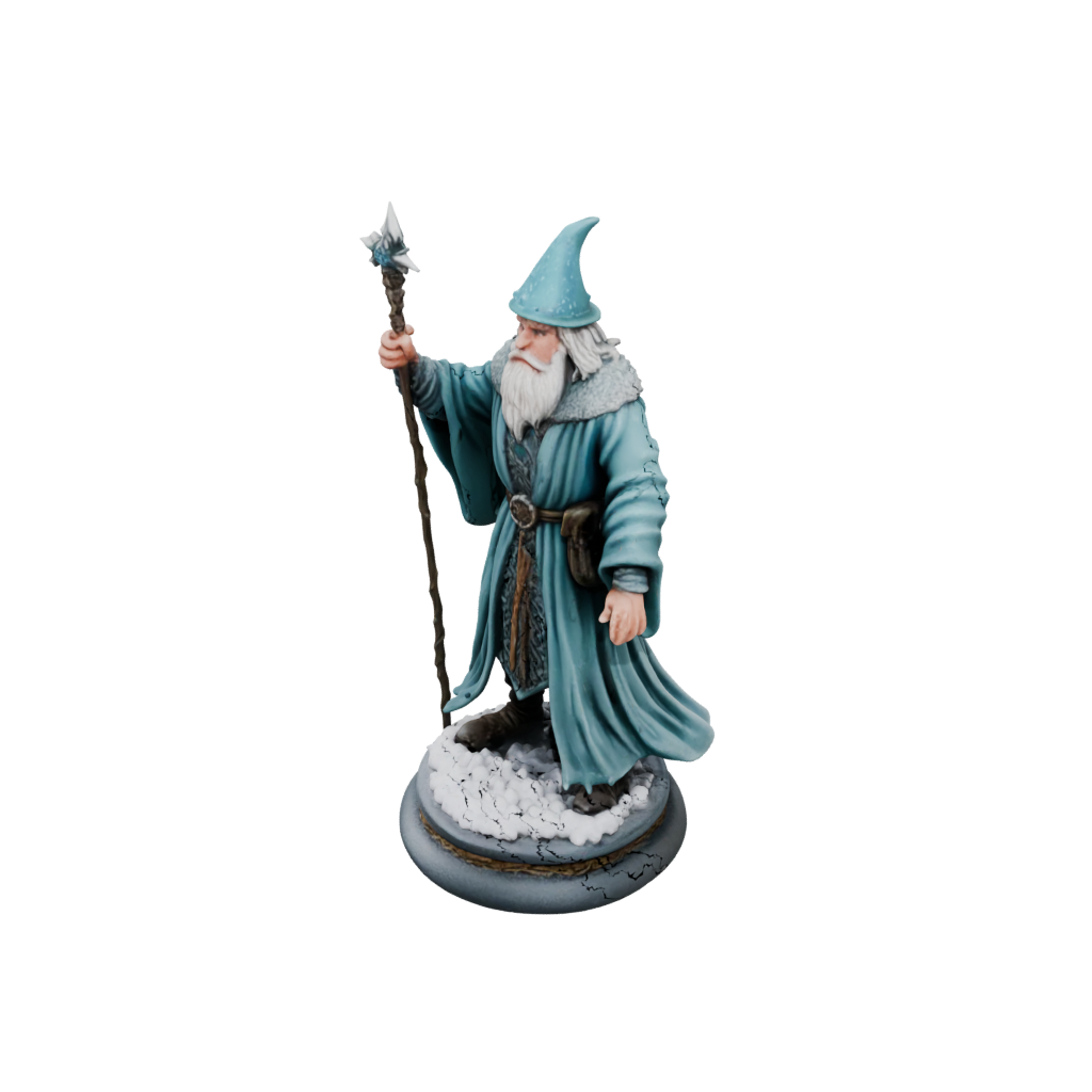 Holiday Battle Wizard With Staff