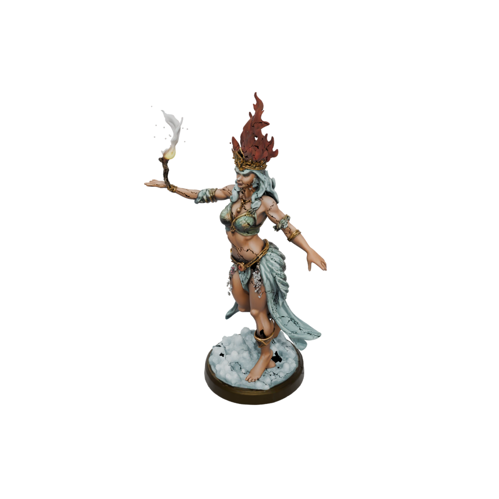 Holiday Fire Genie Efreet