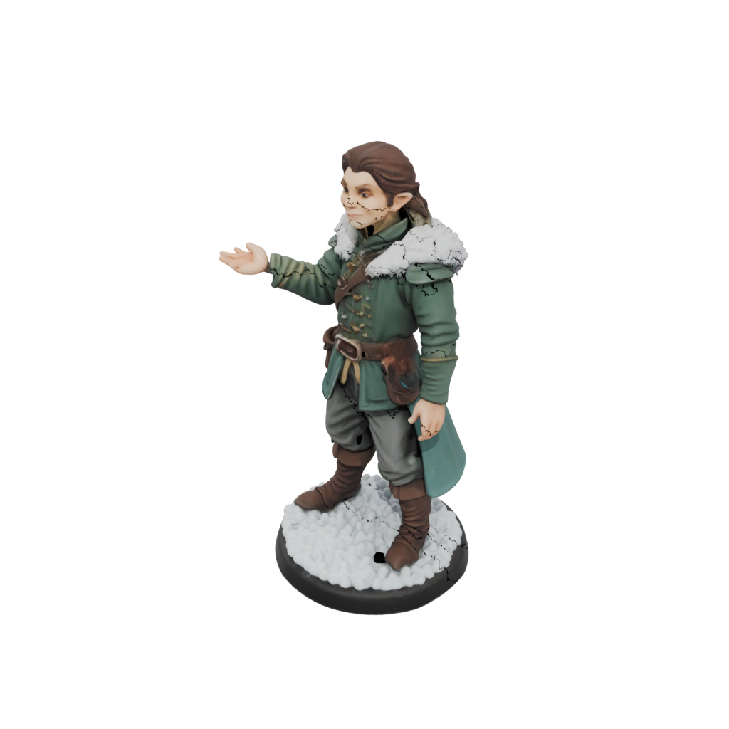 Holiday Halfling Bard