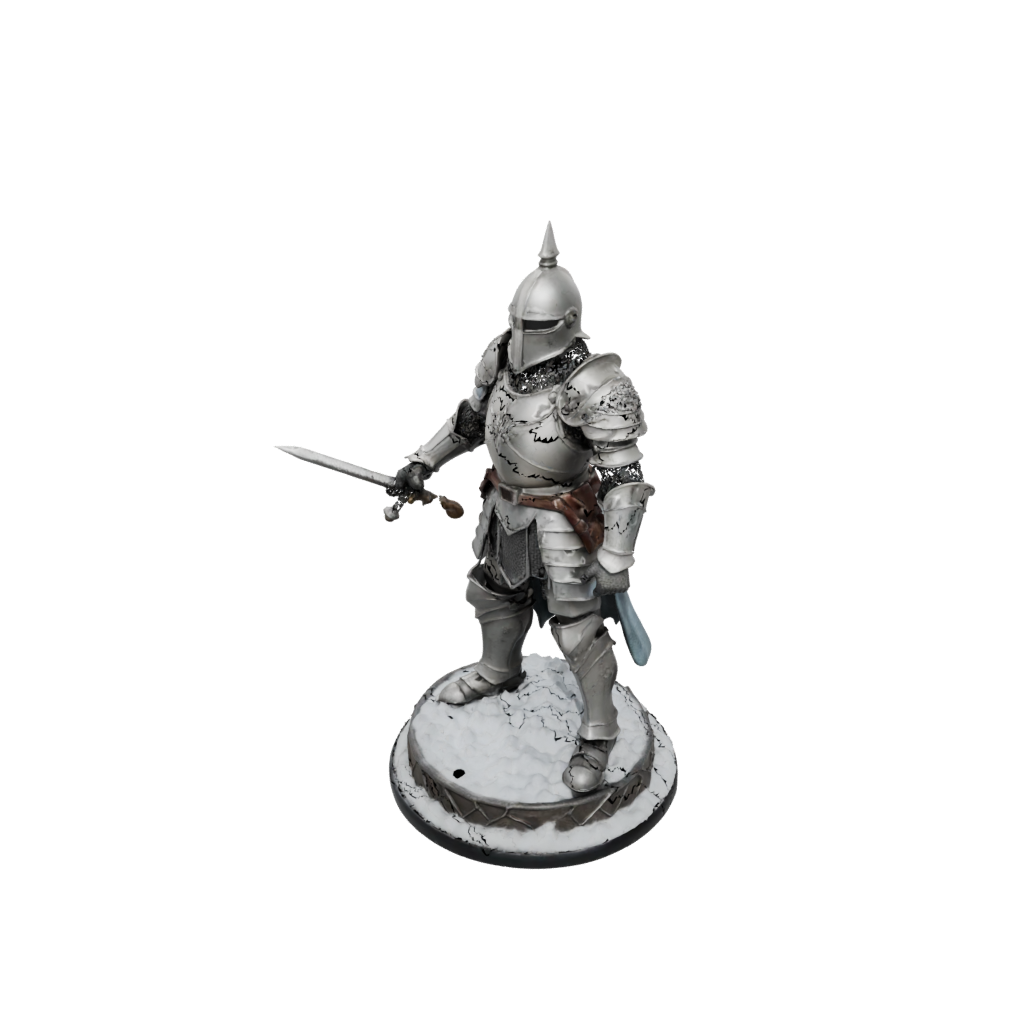 Holiday Knight In Full Plate Armor