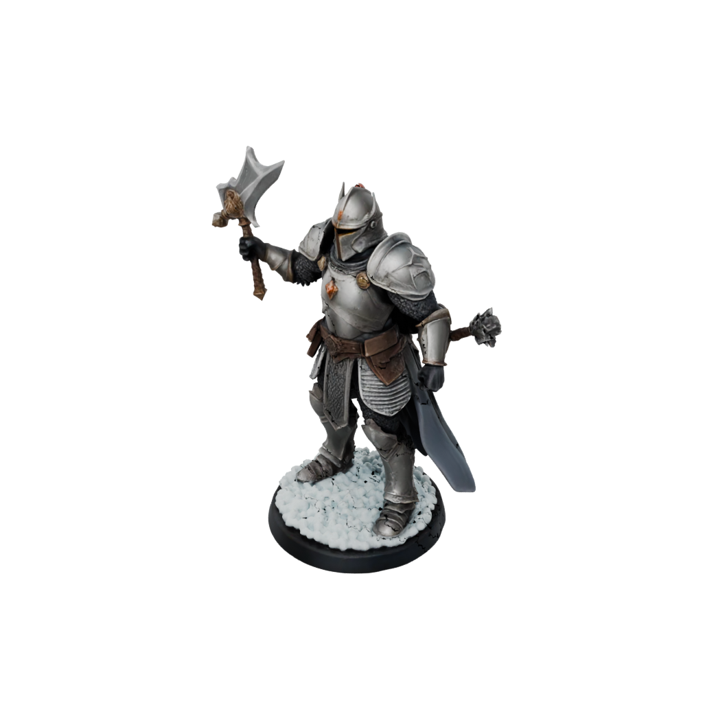 Holiday Armored Paladin With War Maul