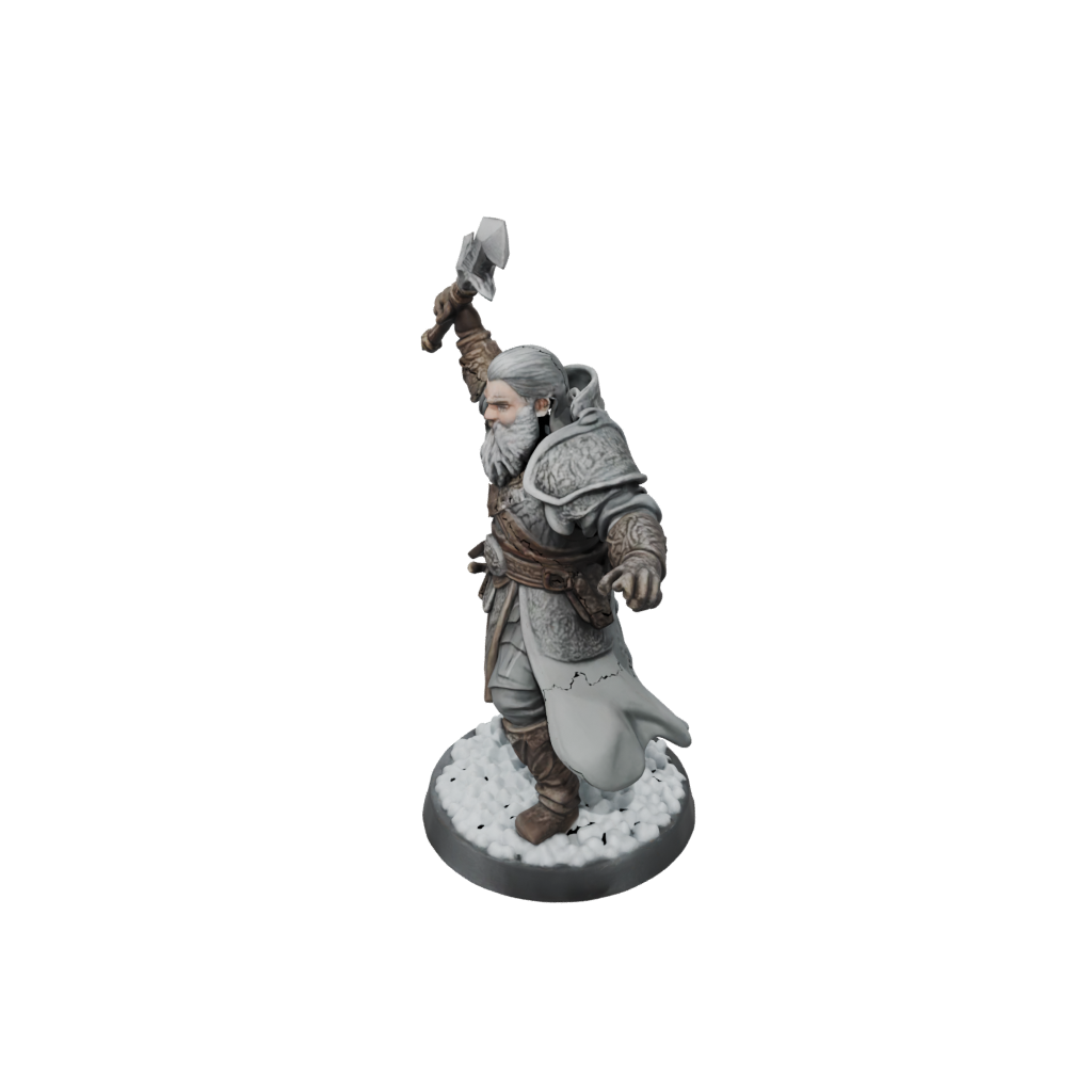 Holiday Dwarven Cleric