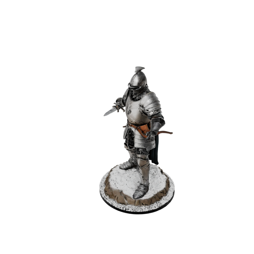 Holiday Knight In Full Plate Armor