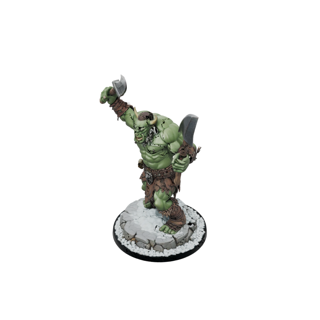 Holiday Orc Brute With Cleaver