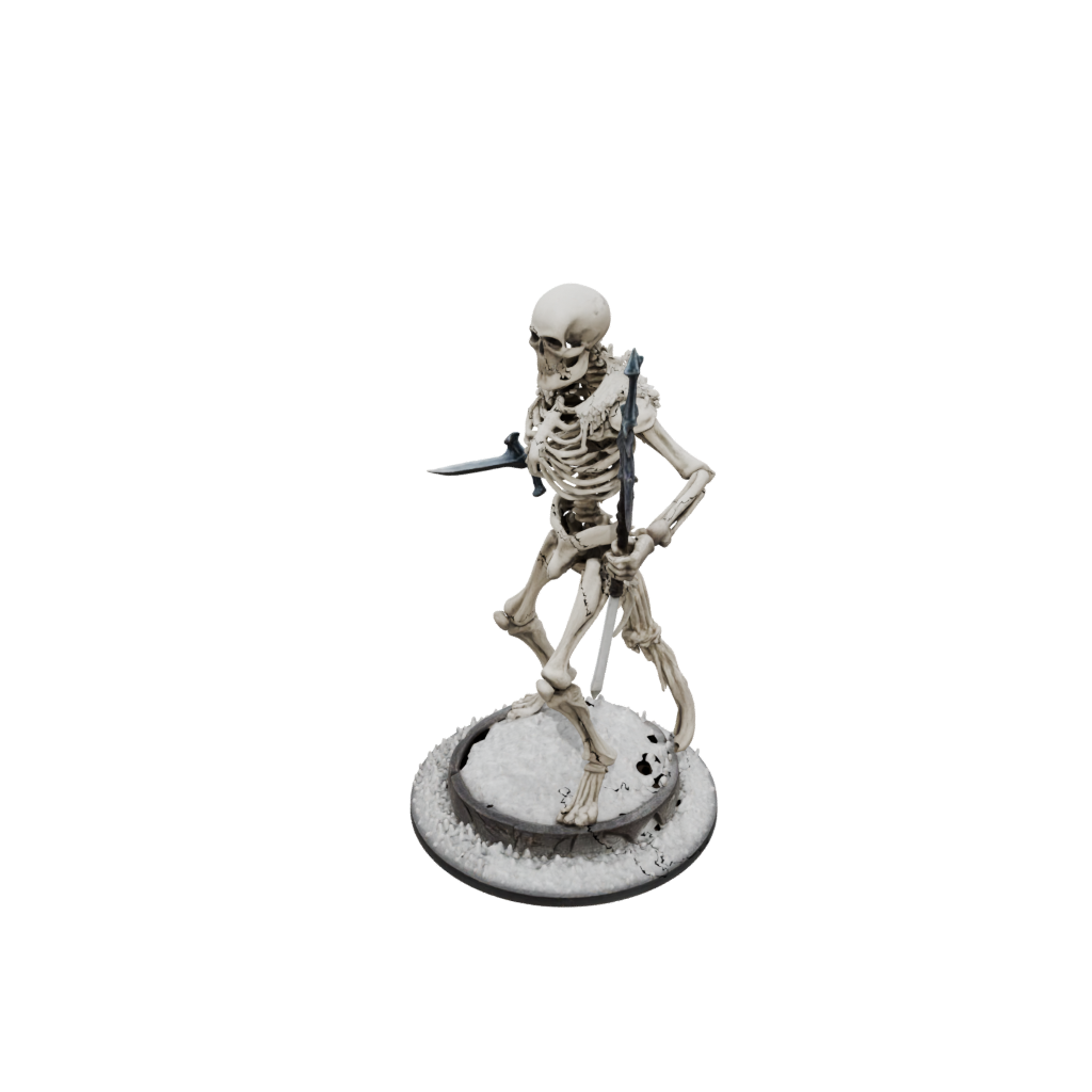 Holiday Skeleton Warrior