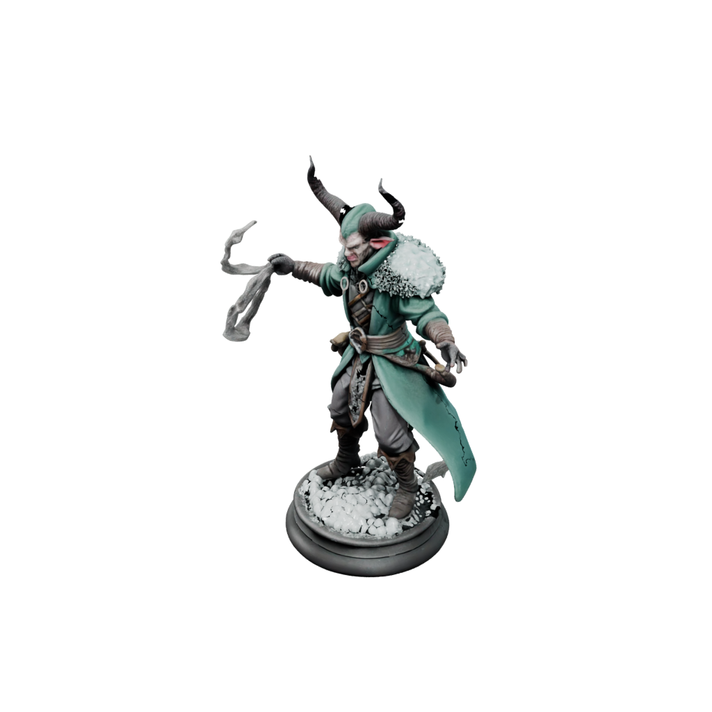 Holiday Tiefling Warlock