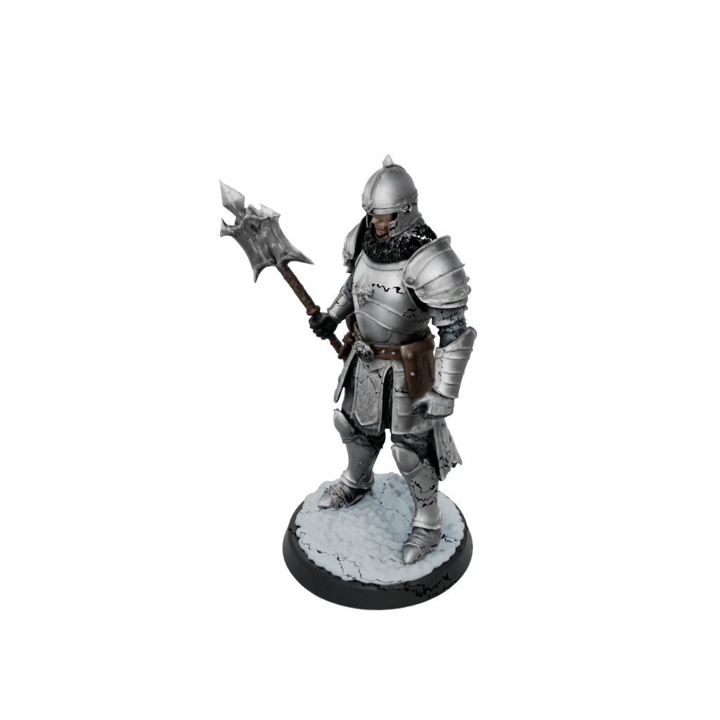 Holiday Armored Paladin With War Maul
