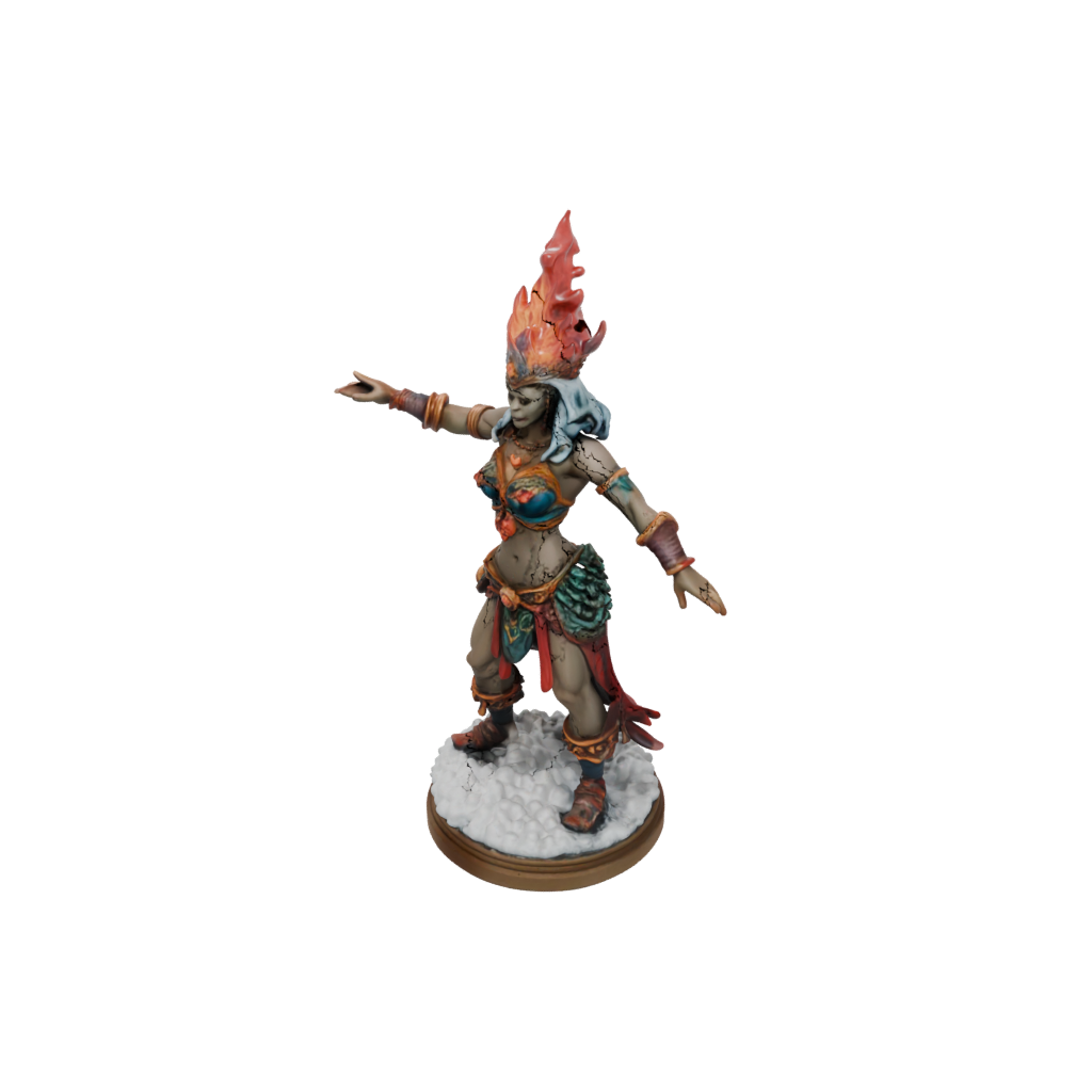 Holiday Fire Genie Efreet