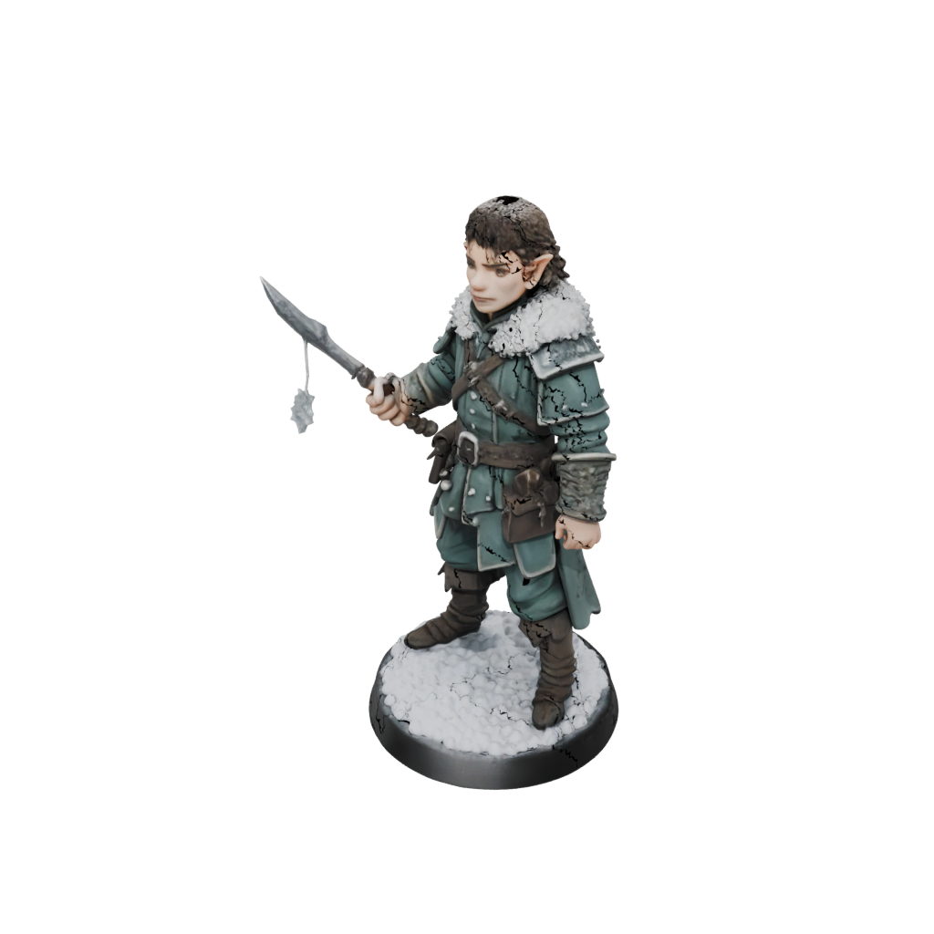 Holiday Halfling Bard