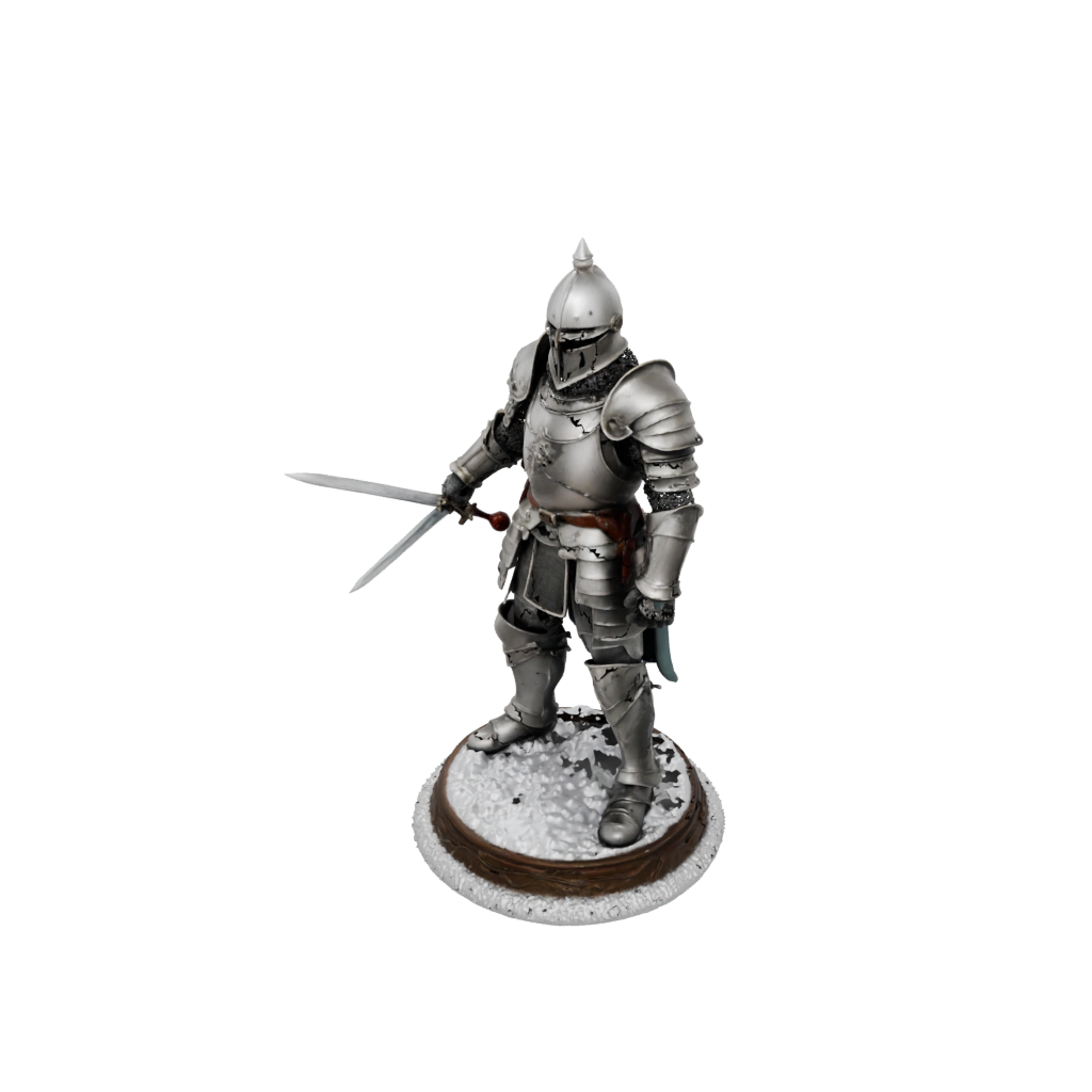 Holiday Knight In Full Plate Armor