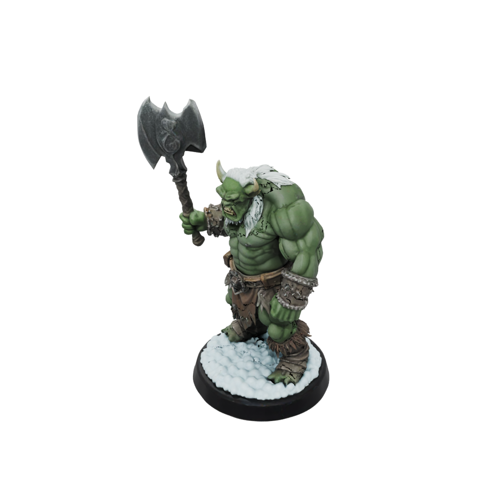 Holiday Orc Brute With Cleaver