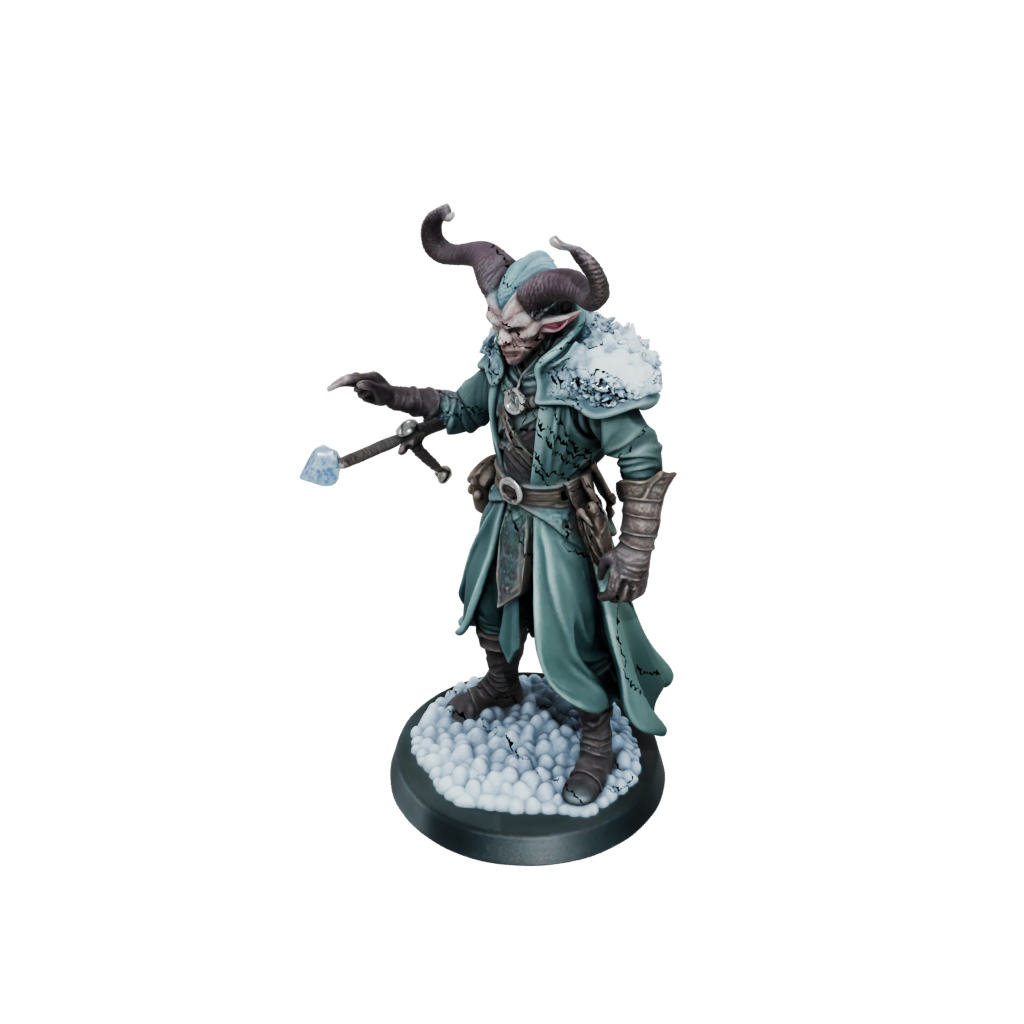 Holiday Tiefling Warlock