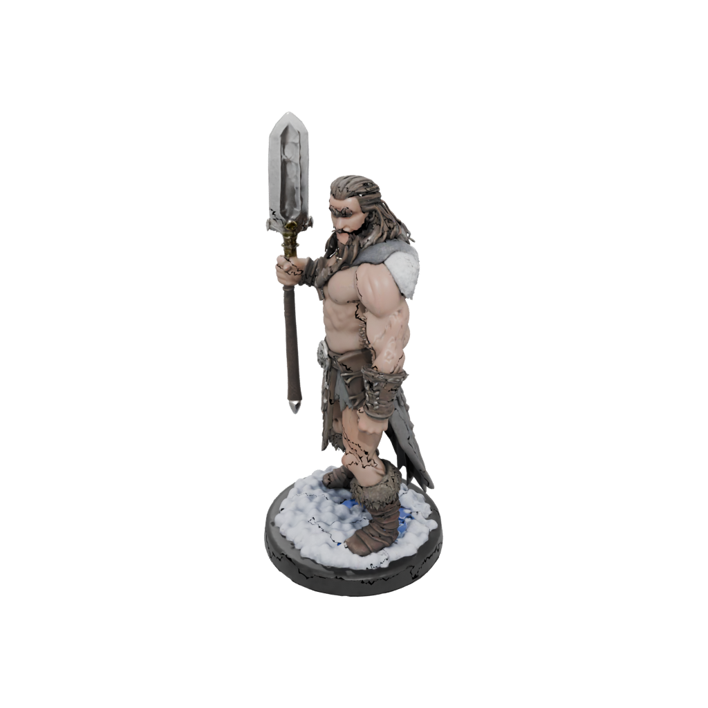 Holiday Barbarian With Greatsword