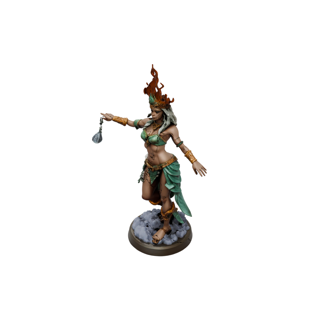 Holiday Fire Genie Efreet