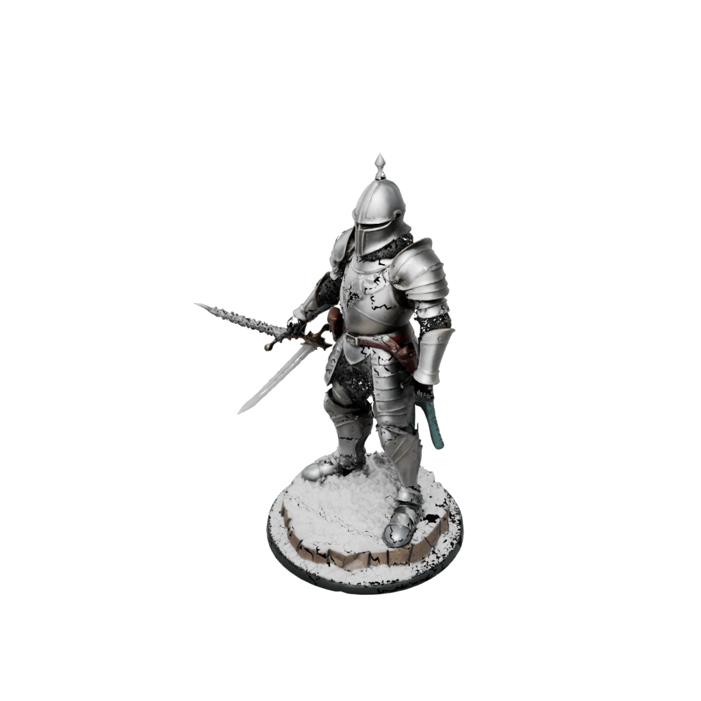 Holiday Knight In Full Plate Armor
