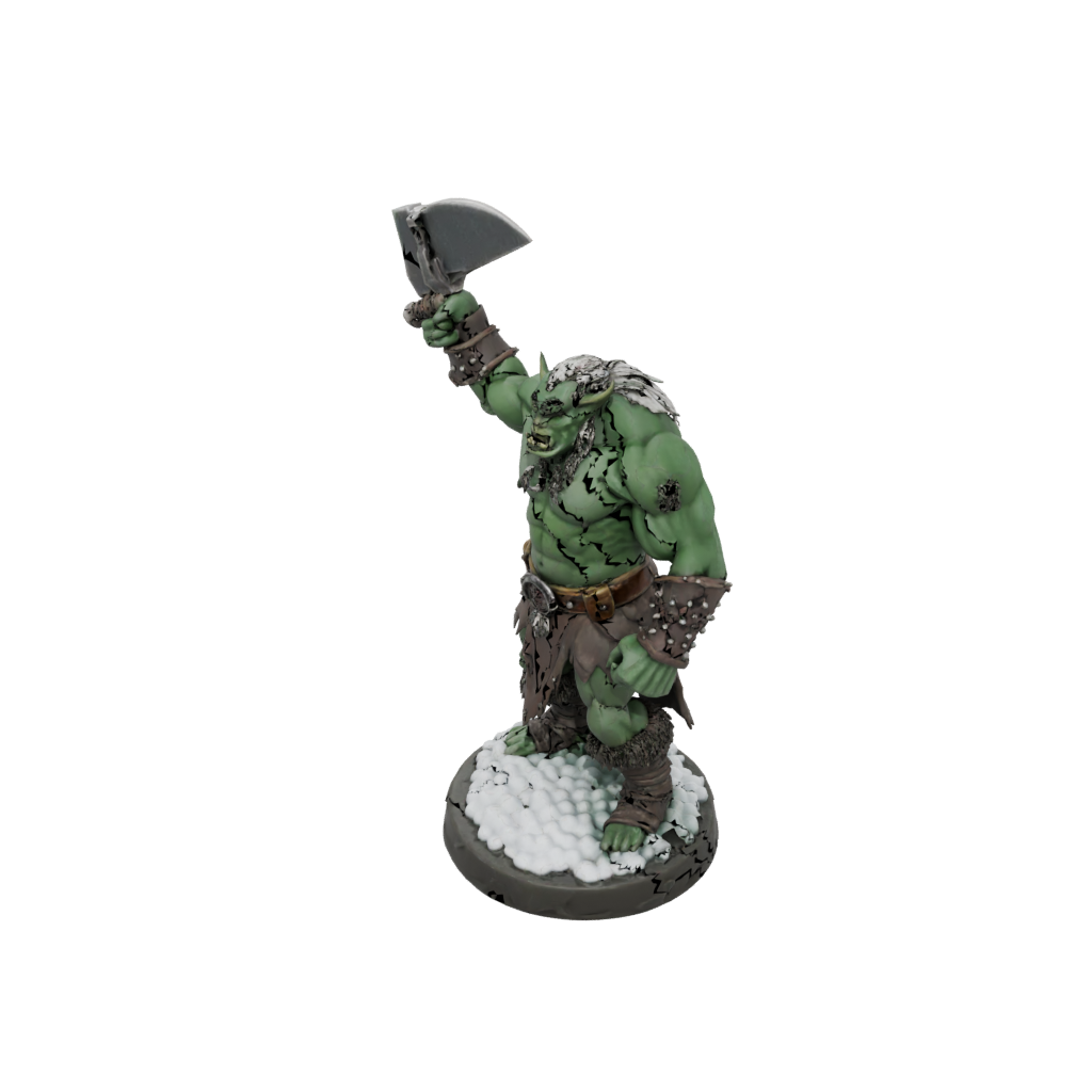 Holiday Orc Brute With Cleaver