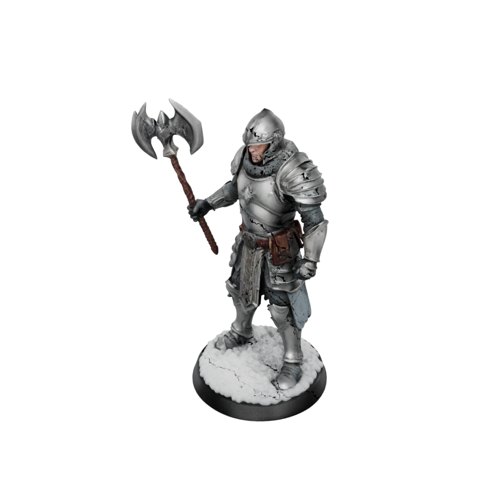 Holiday Armored Paladin With War Maul