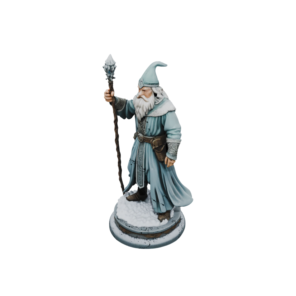 Holiday Battle Wizard With Staff