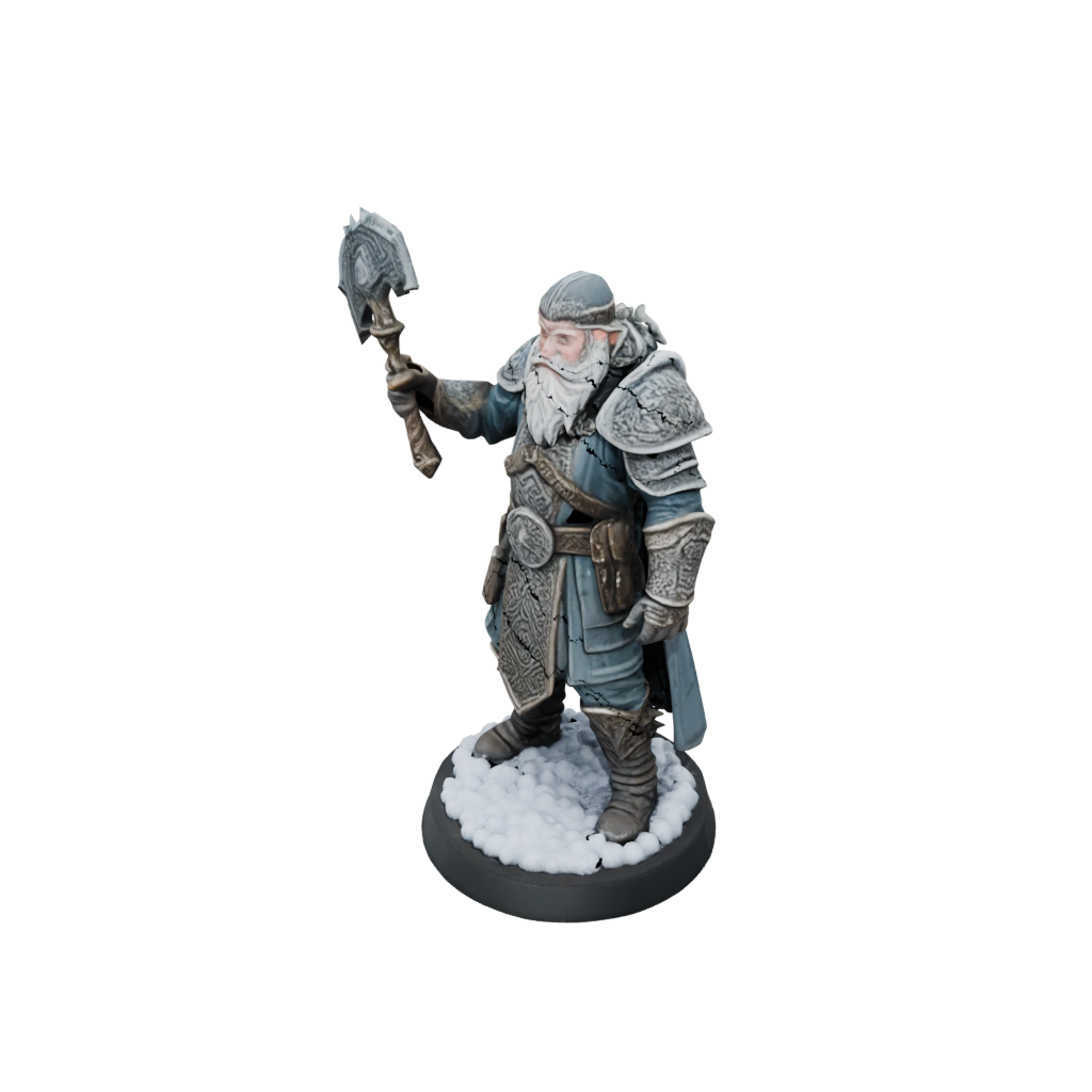 Holiday Dwarven Cleric