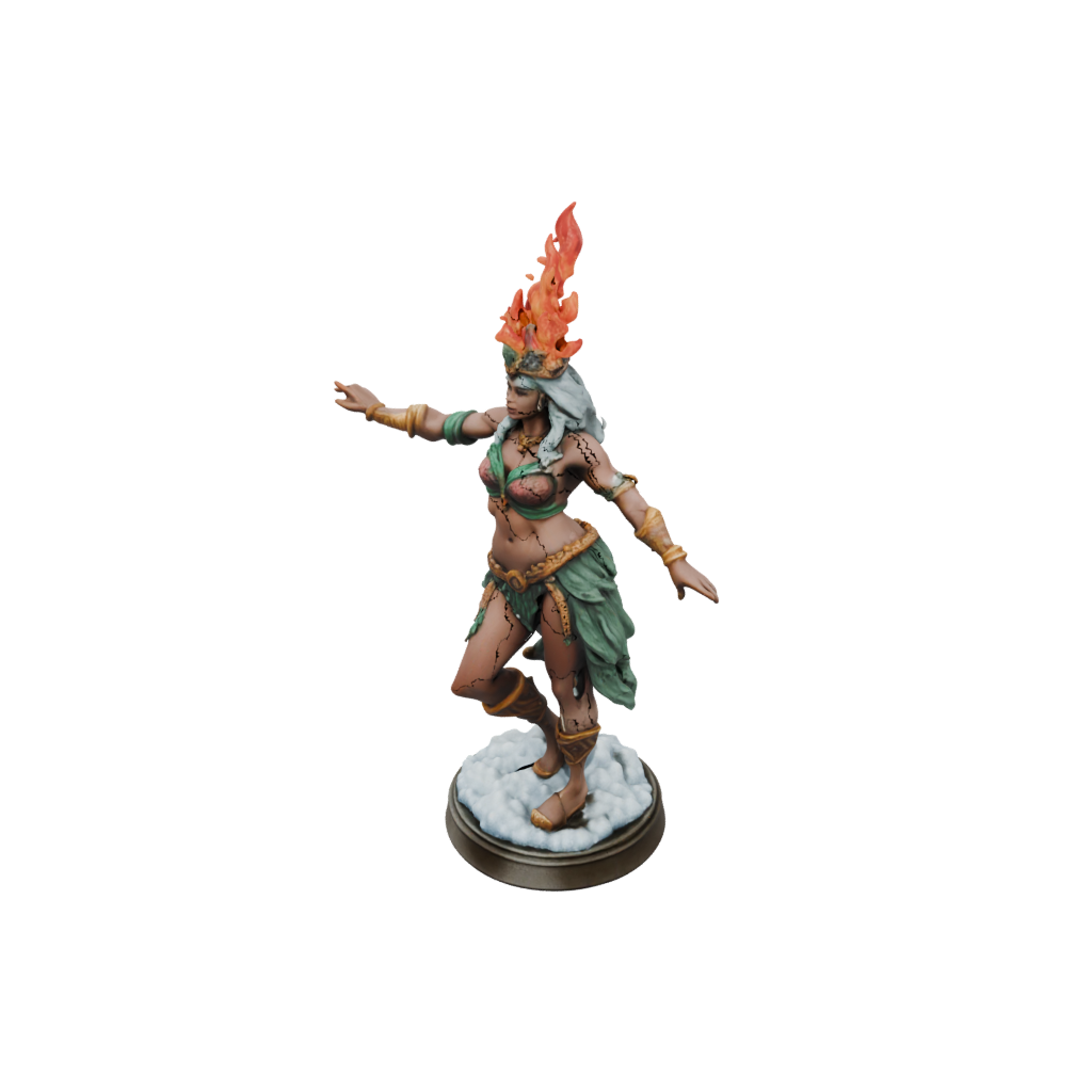 Holiday Fire Genie Efreet