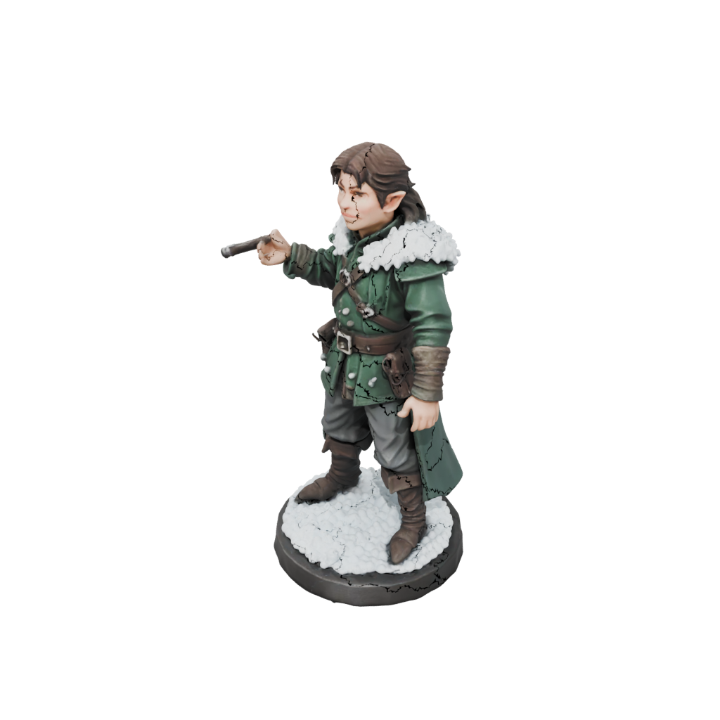 Holiday Halfling Bard