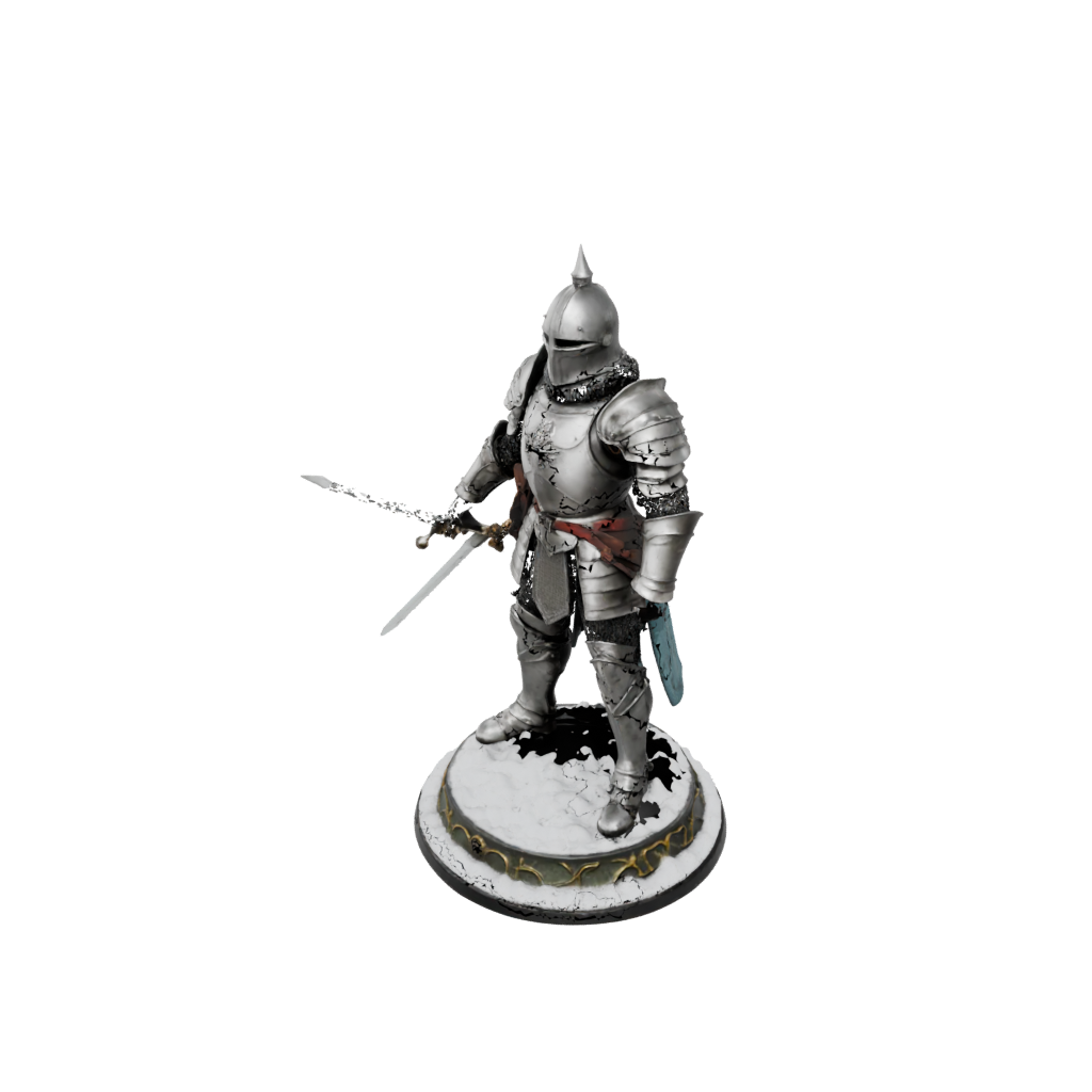 Holiday Knight In Full Plate Armor