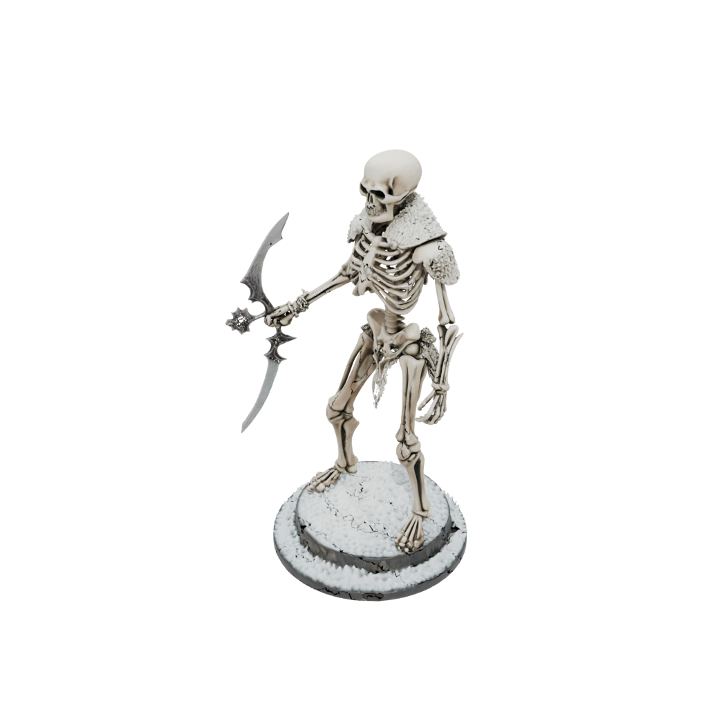 Holiday Skeleton Warrior