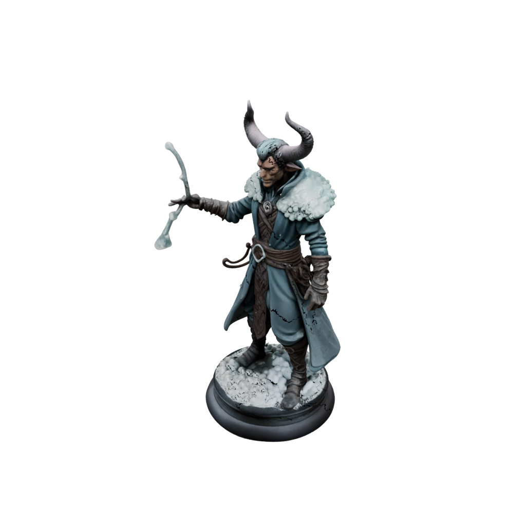 Holiday Tiefling Warlock
