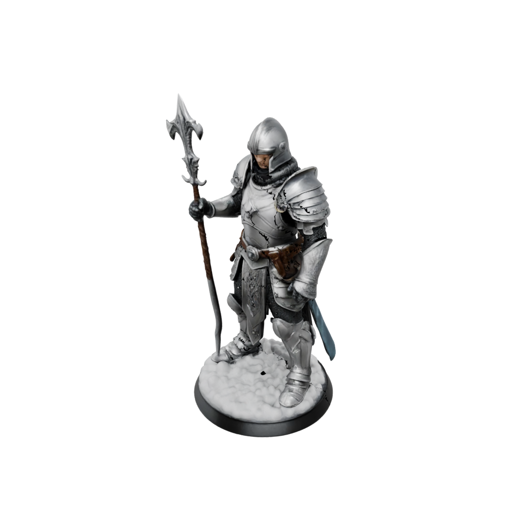 Holiday Armored Paladin With War Maul