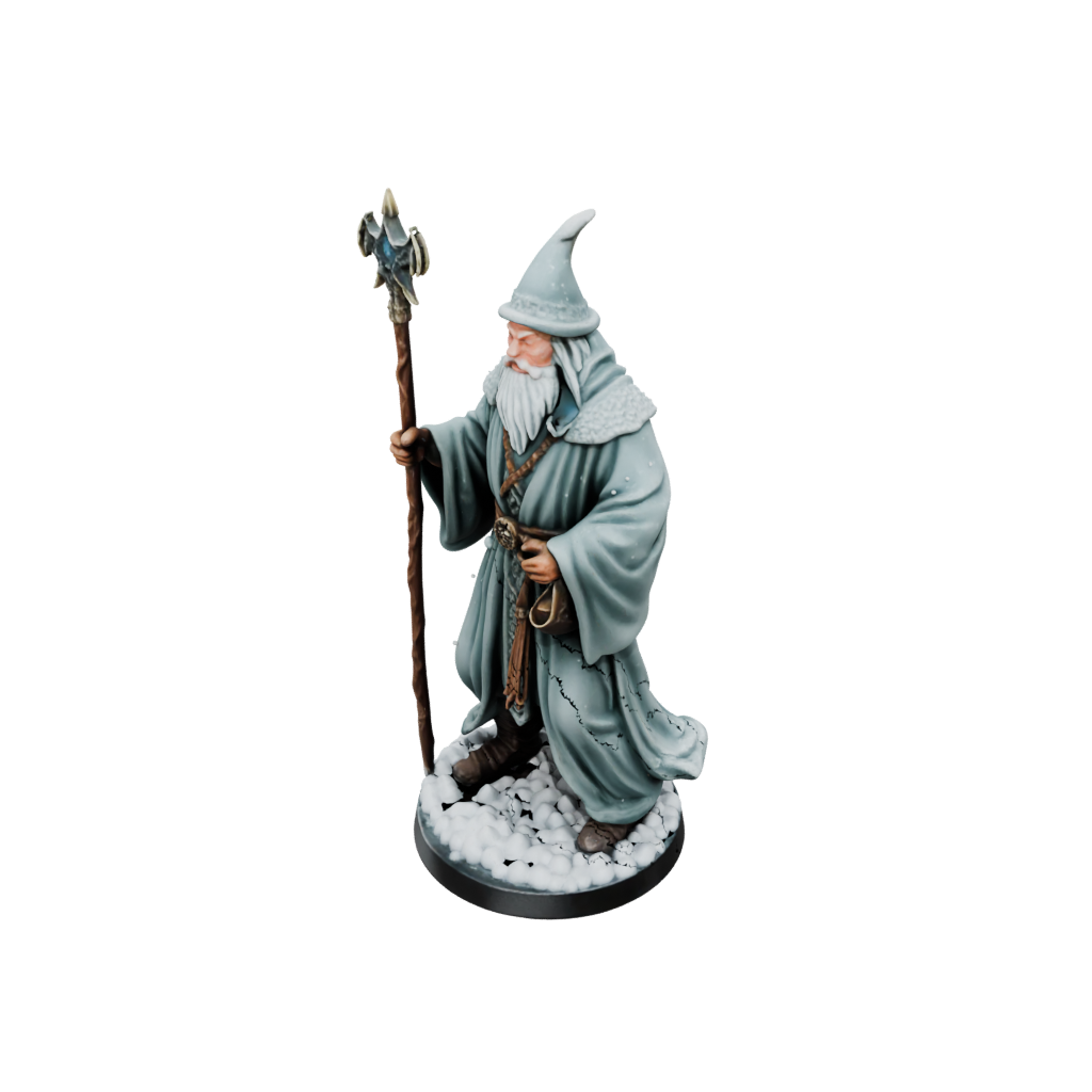 Holiday Battle Wizard With Staff