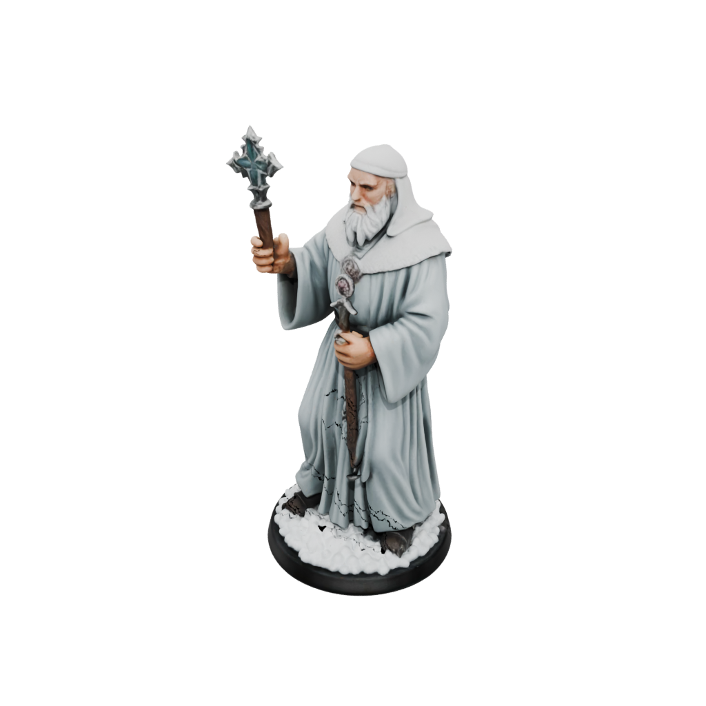 Holiday Cleric Priest With Mace