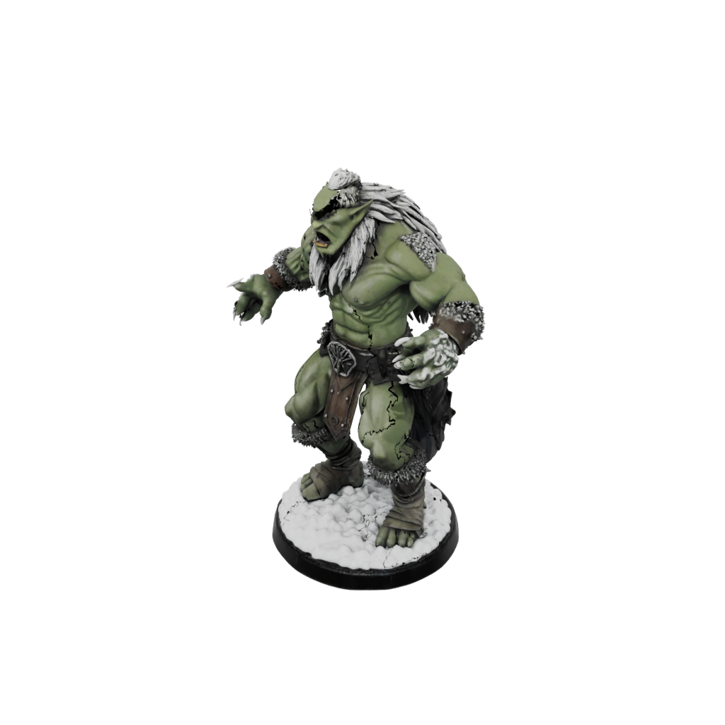 Holiday Half-Orc Berserker