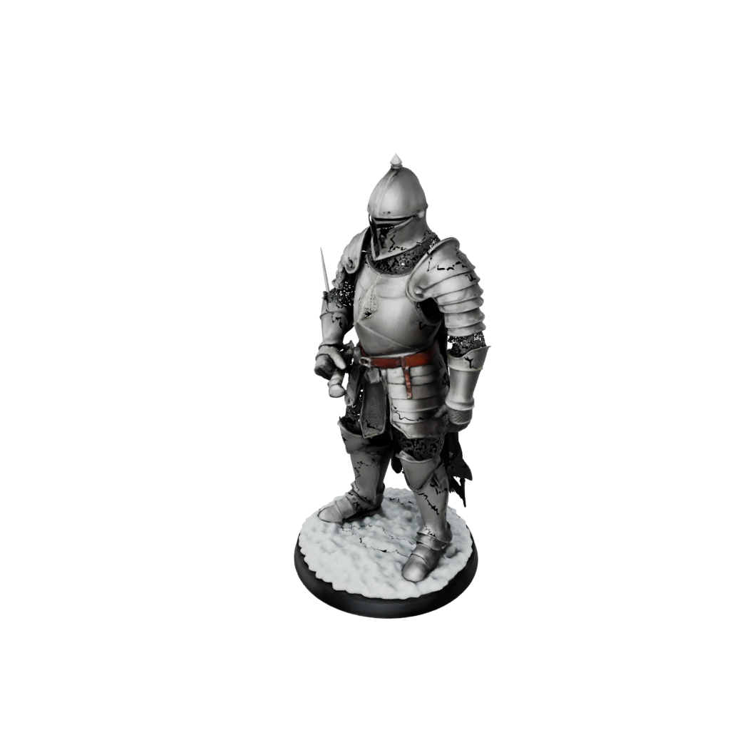 Holiday Knight In Full Plate Armor