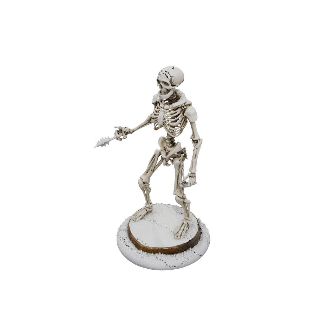 Holiday Skeleton Warrior