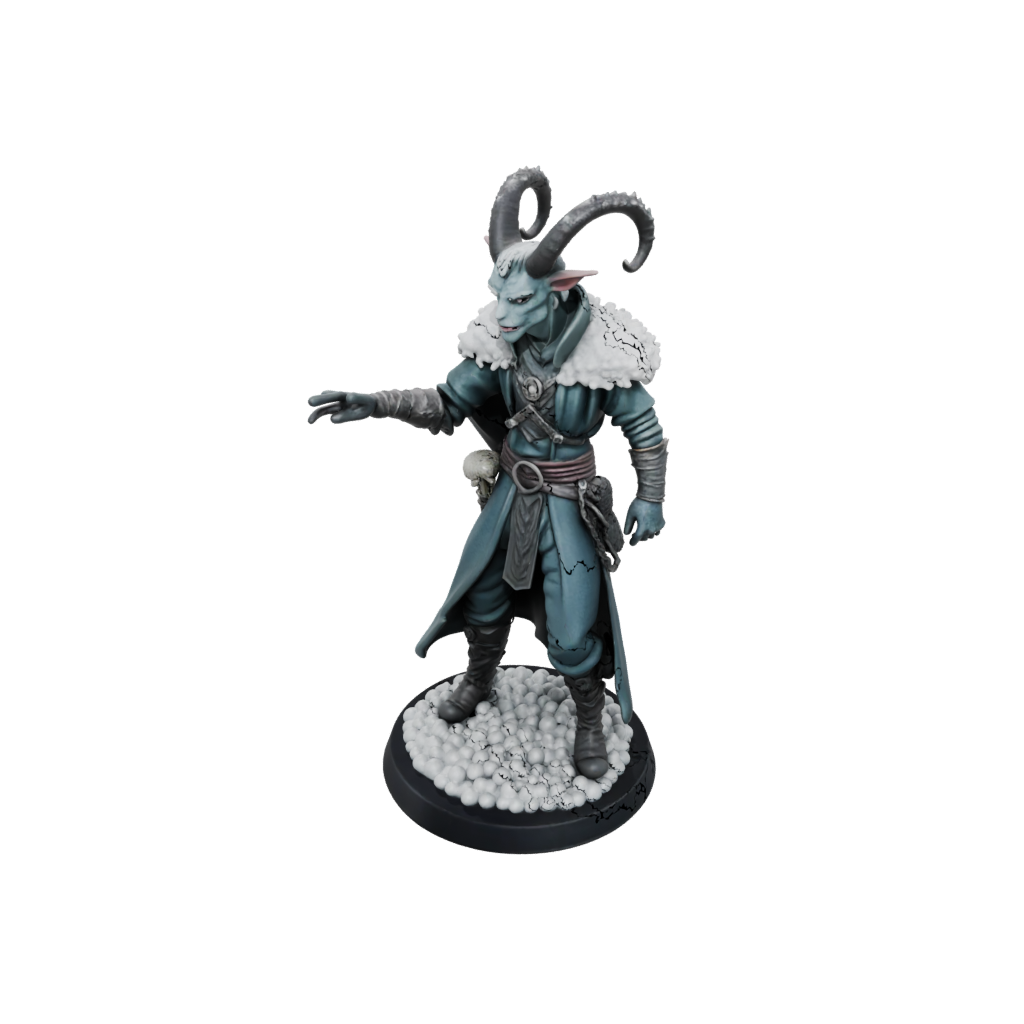 Holiday Tiefling Warlock