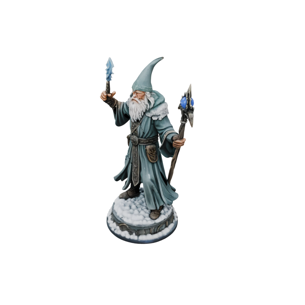Holiday Battle Wizard With Staff
