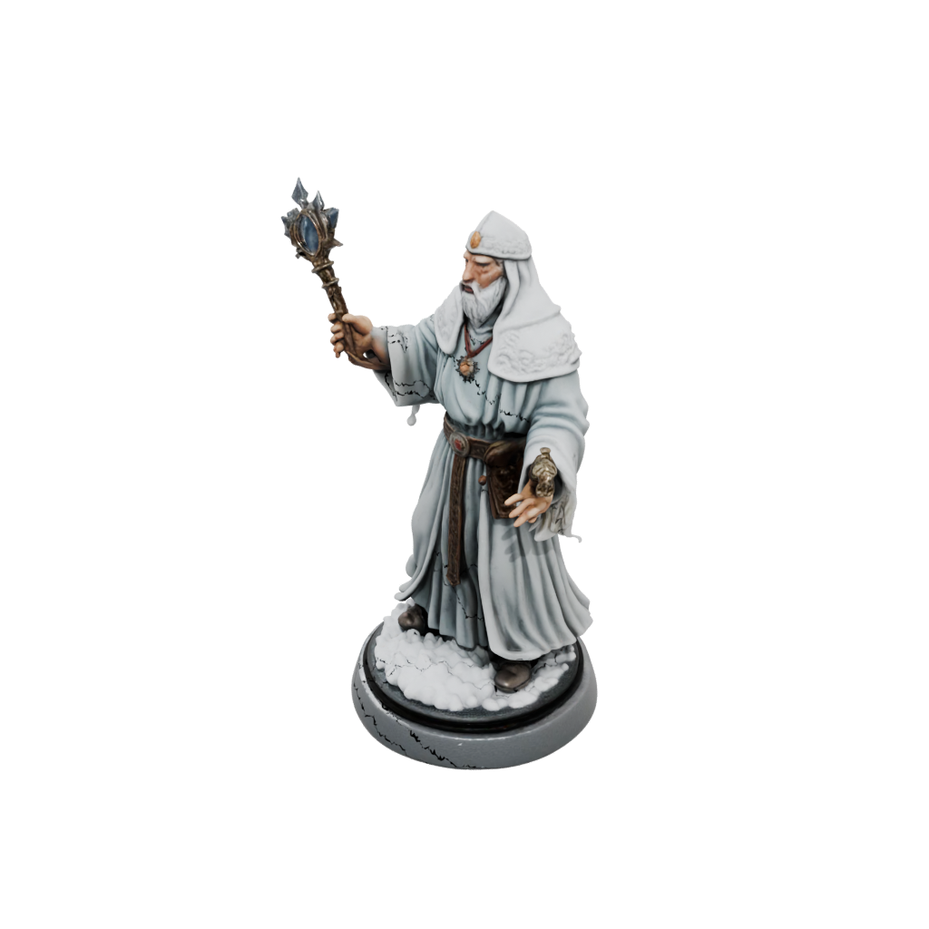 Holiday Cleric Priest With Mace