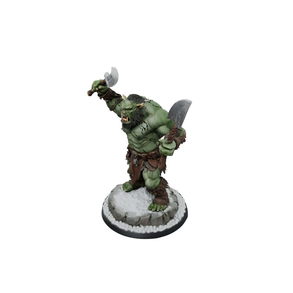 Holiday Orc Brute With Cleaver