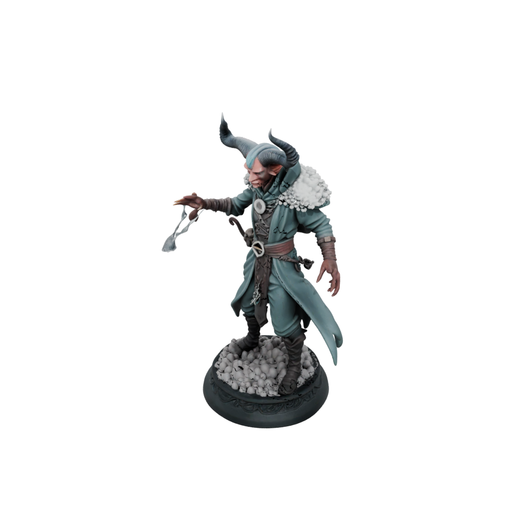 Holiday Tiefling Warlock