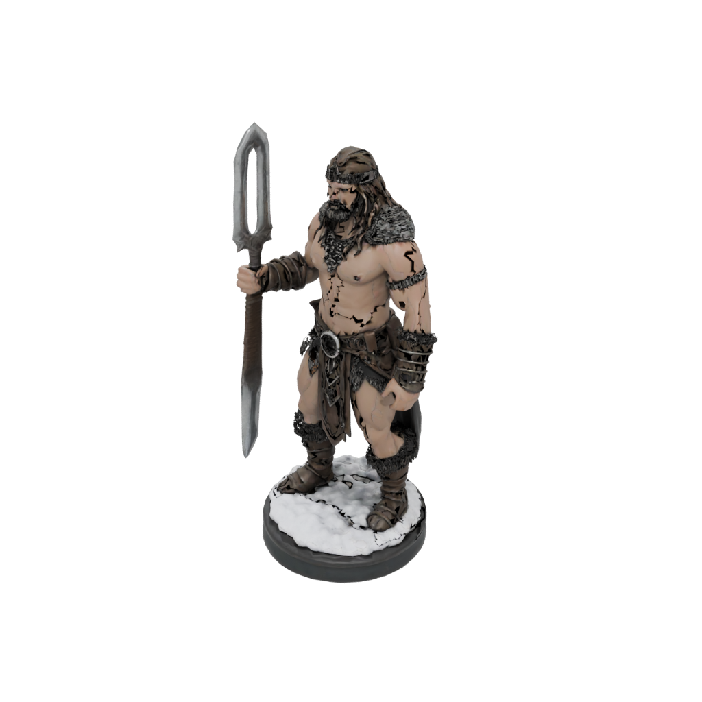 Holiday Barbarian With Greatsword