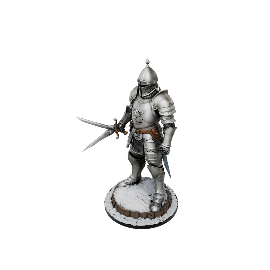 Holiday Knight In Full Plate Armor
