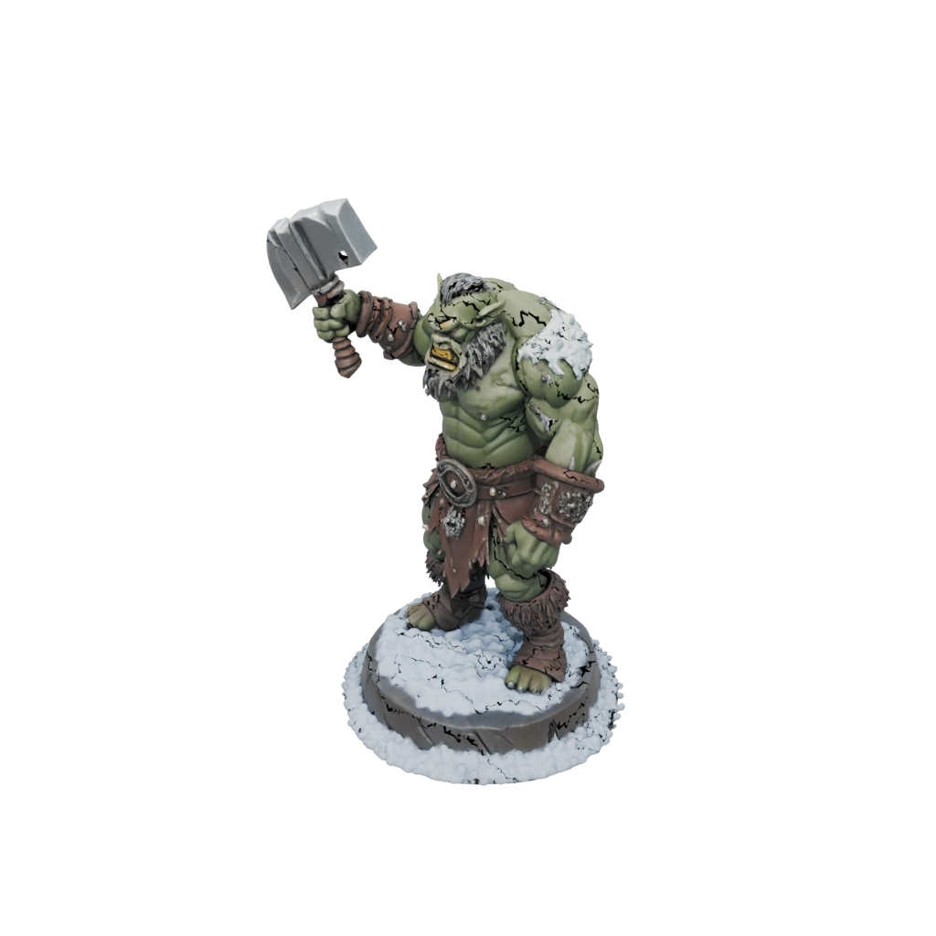 Holiday Orc Brute With Cleaver