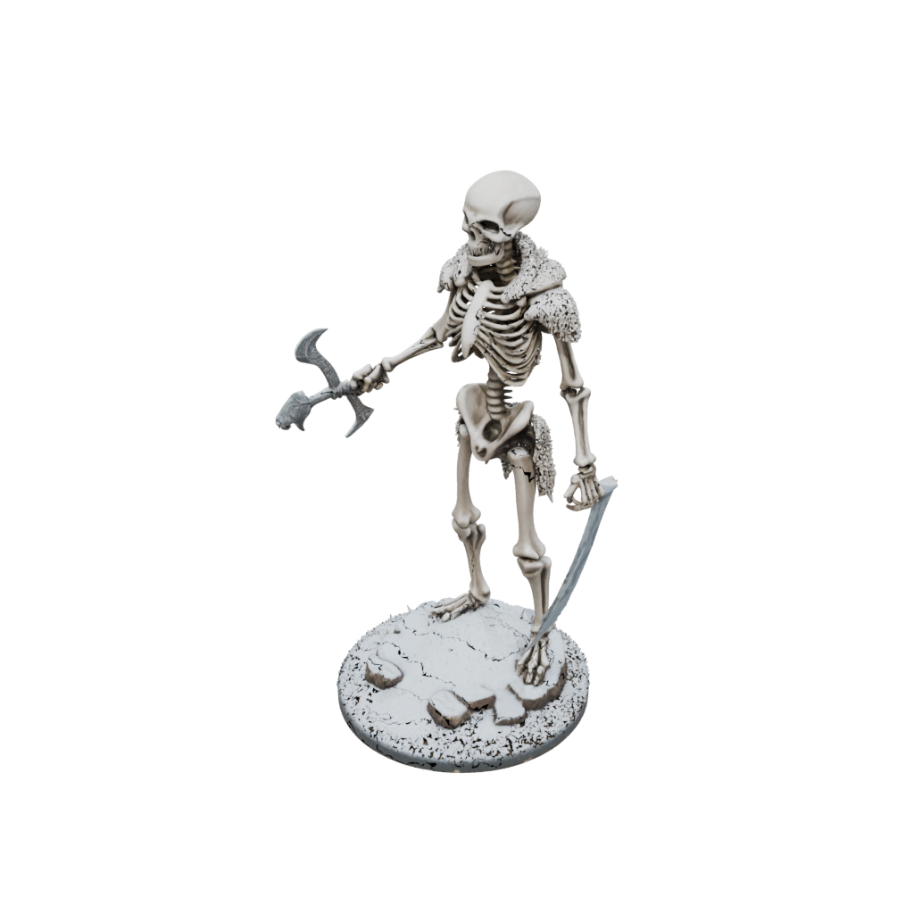 Holiday Skeleton Warrior
