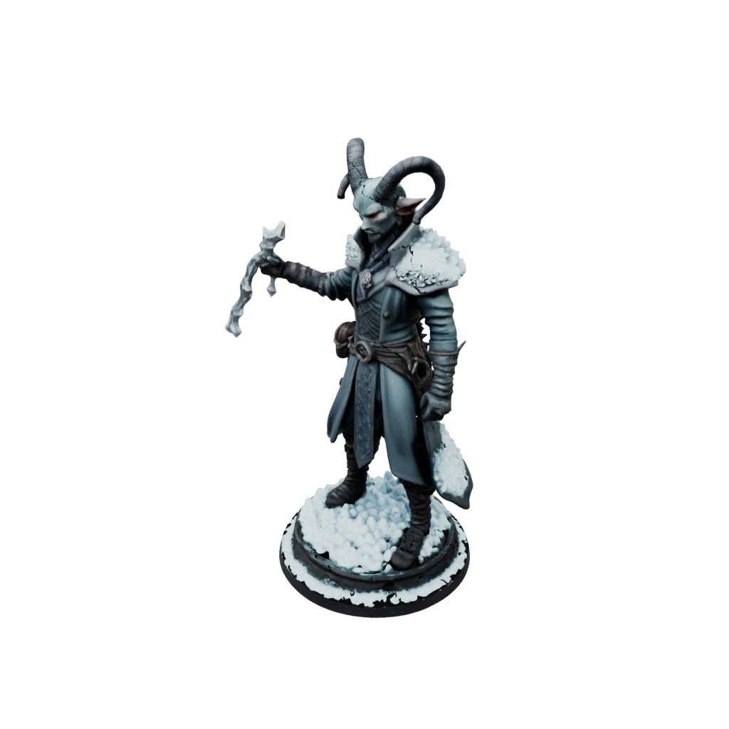 Holiday Tiefling Warlock