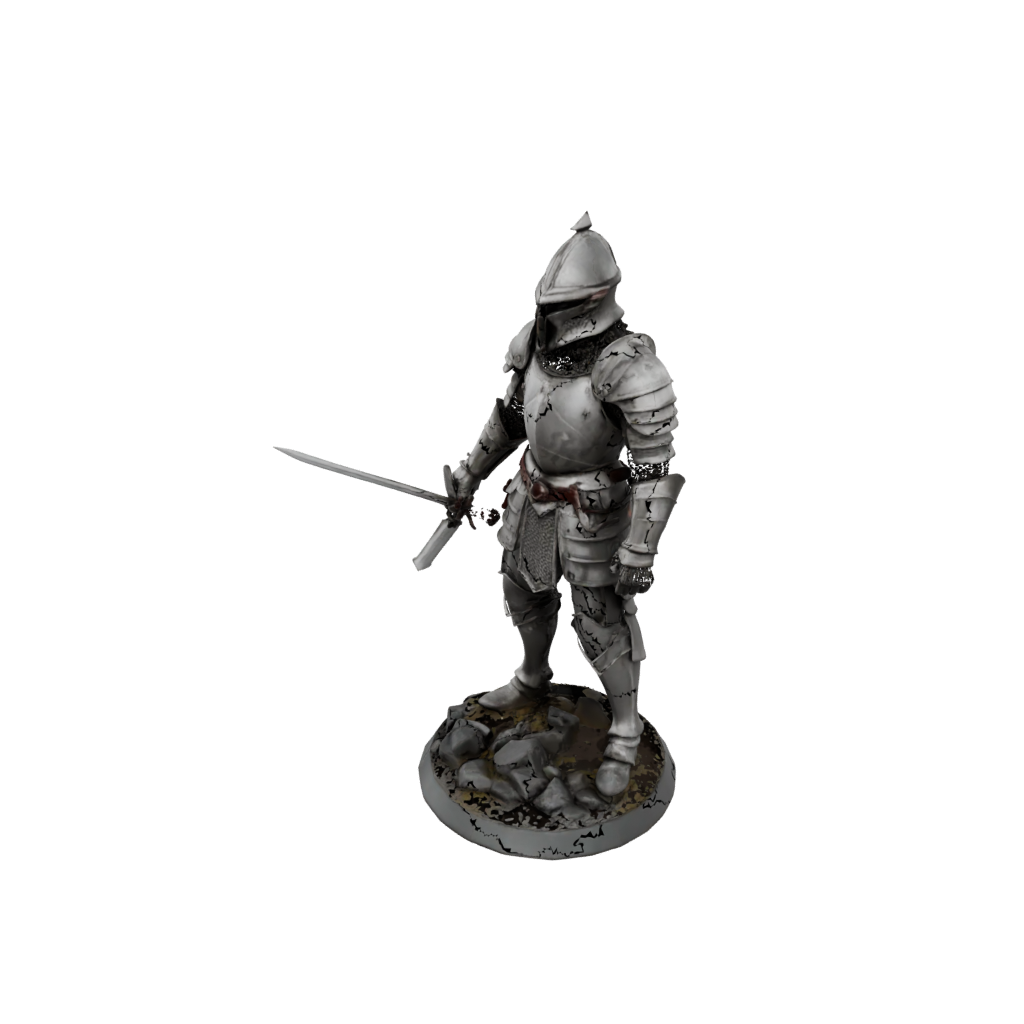 Jumbo Knight In Full Plate Armor