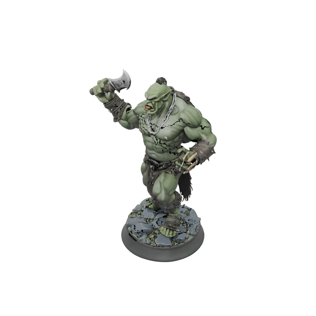 Jumbo Orc Brute With Cleaver