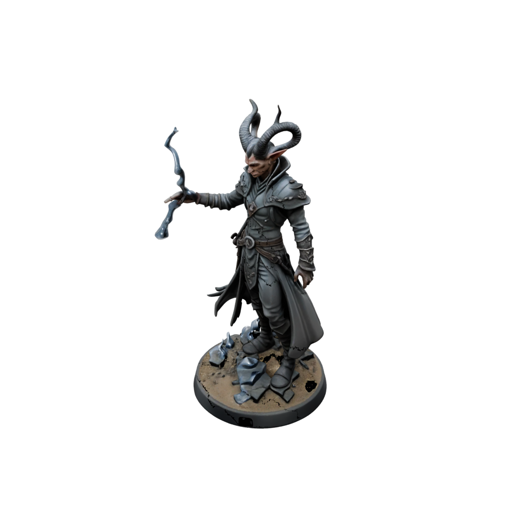 Jumbo Tiefling Warlock
